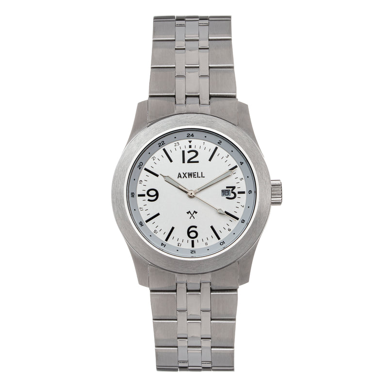 Marauder White White Dial