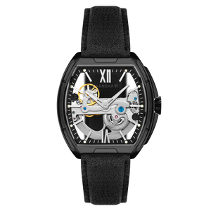 Nobility Knightsbridge Automatic Black / Leather | Black Dial