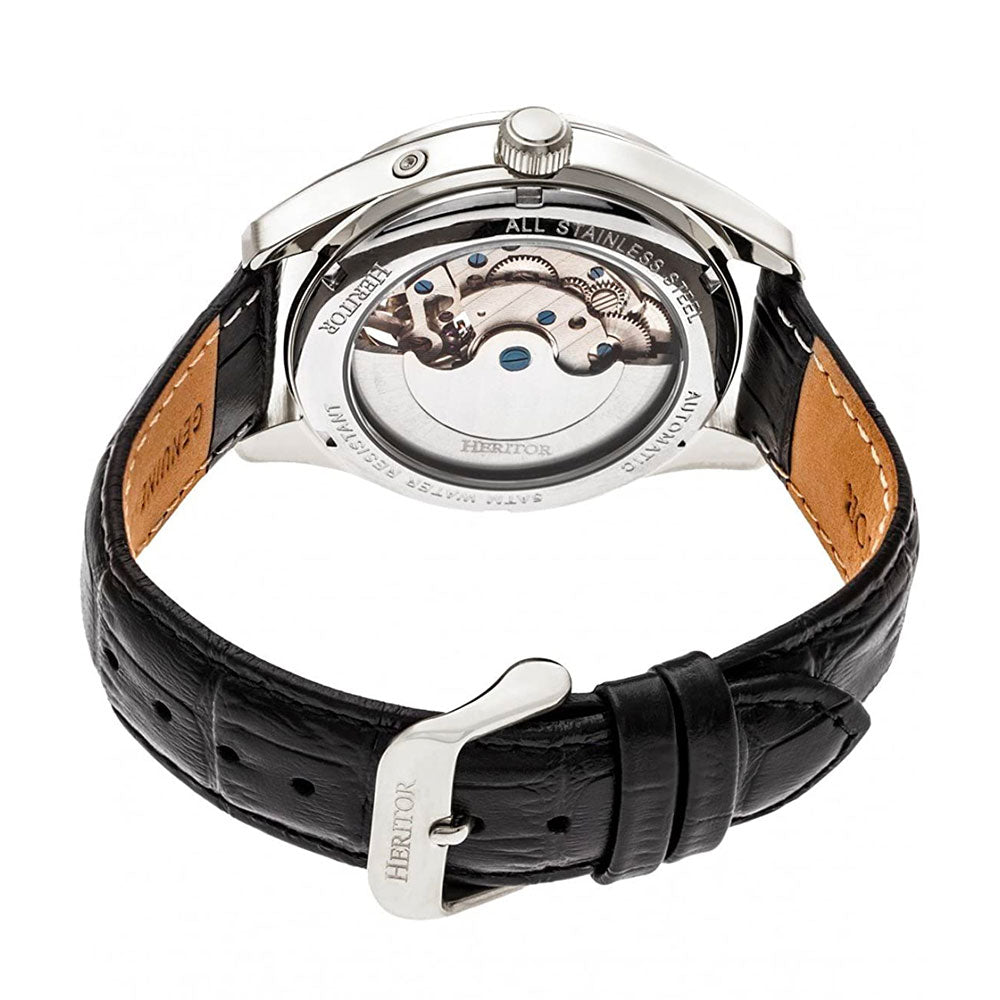 Sebastian Silver/Black Black Dial