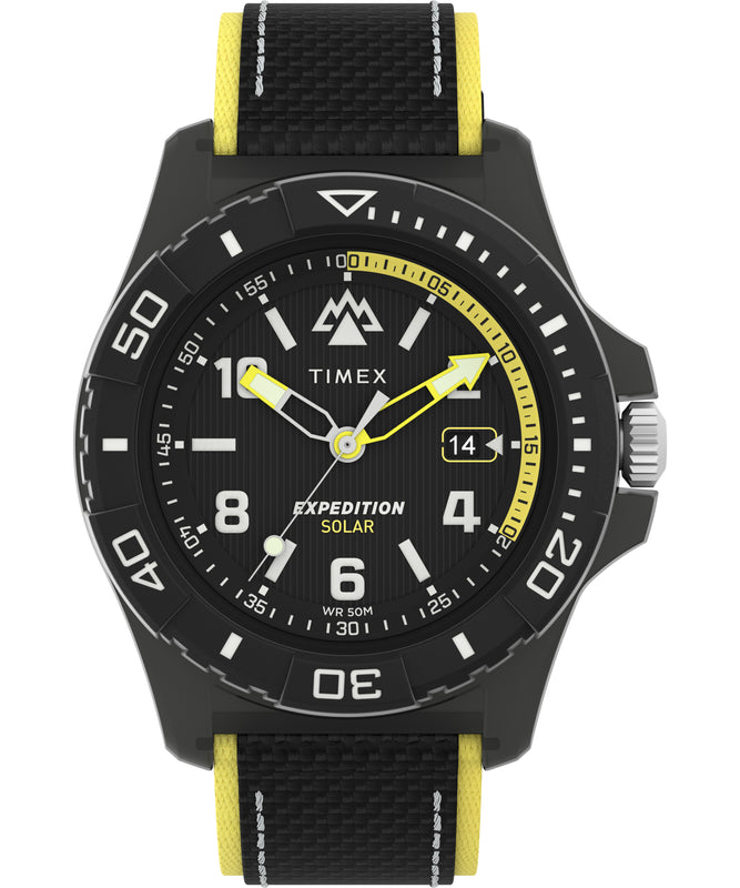 EXPEDITION NORTH Black / Recycle Material | Black Dial