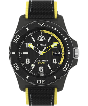 EXPEDITION NORTH Black / Recycle Material | Black Dial