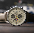 Classic Chronograph Khaki / Leather | Khaki Dial