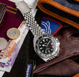 Diver GMT 200M Automatic Bracelet Diving Watch | Black Dial