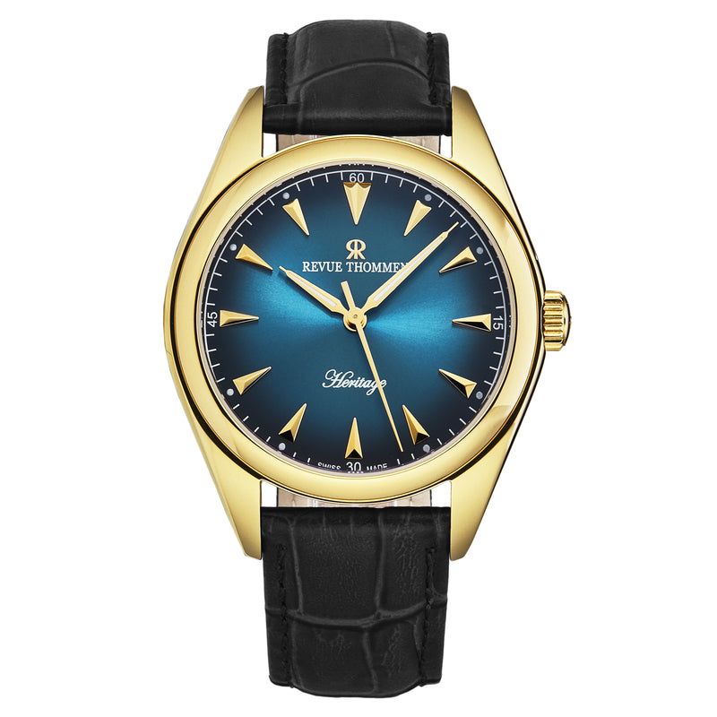 Heritage 21010.2515 / Blue | Blue Dial