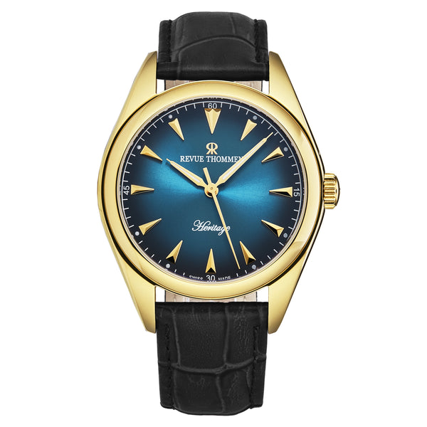 Heritage 21010.2515 / Blue | Blue Dial