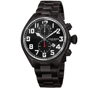 Casual Black/Stainless Steel | Black Dial