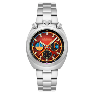 Testa Di Toro Chronograph Red / Stainless Steel | Red Dial