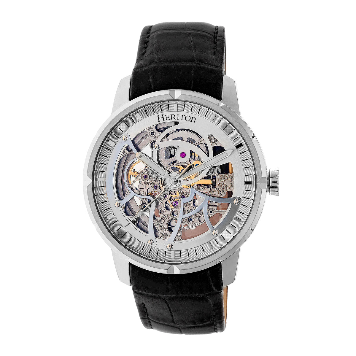 Ryder Black/White Silver Dial