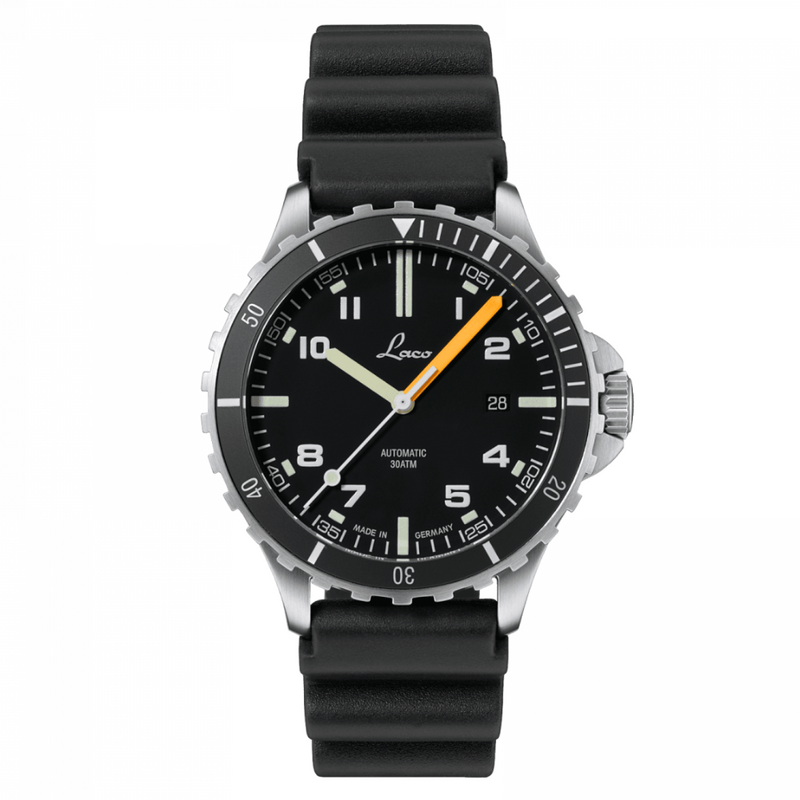 Himalaya Rubber Strap | Black Dial
