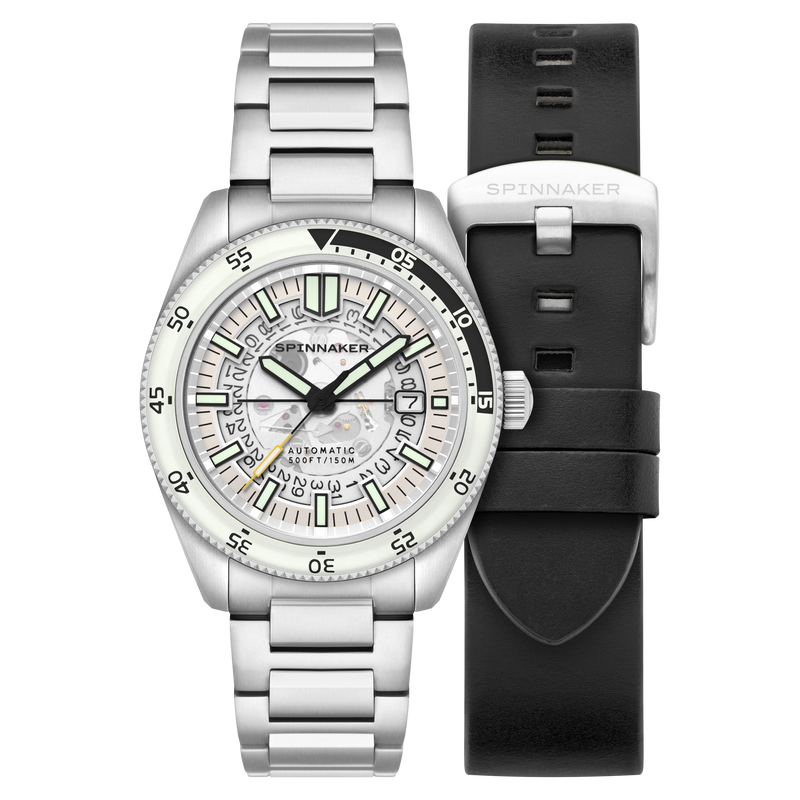 Fleuss Automatic White/Stainless Steel | White Dial