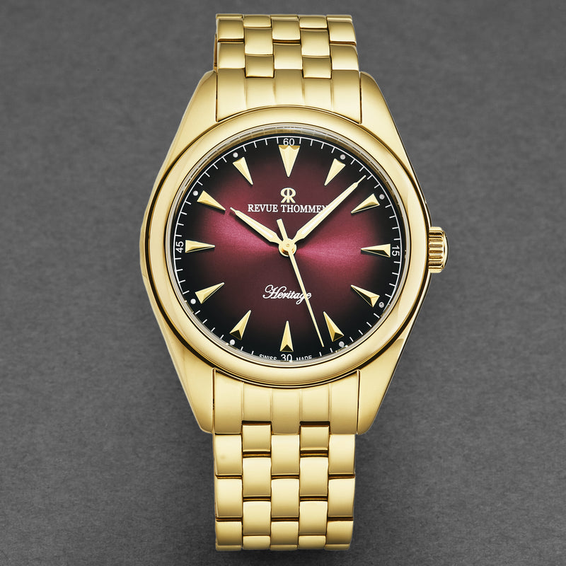Heritage 21010.2116 / Burgundy | Red Dial