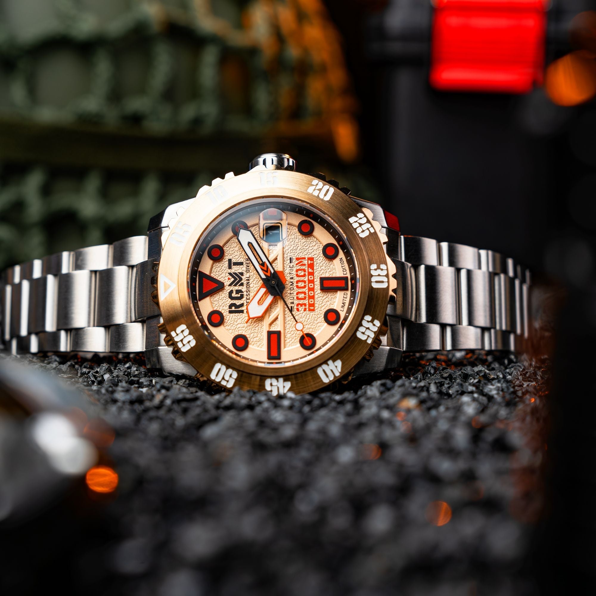 Ohio Automatic Limited Edition Beige / Stainless Steel | Beige Dial