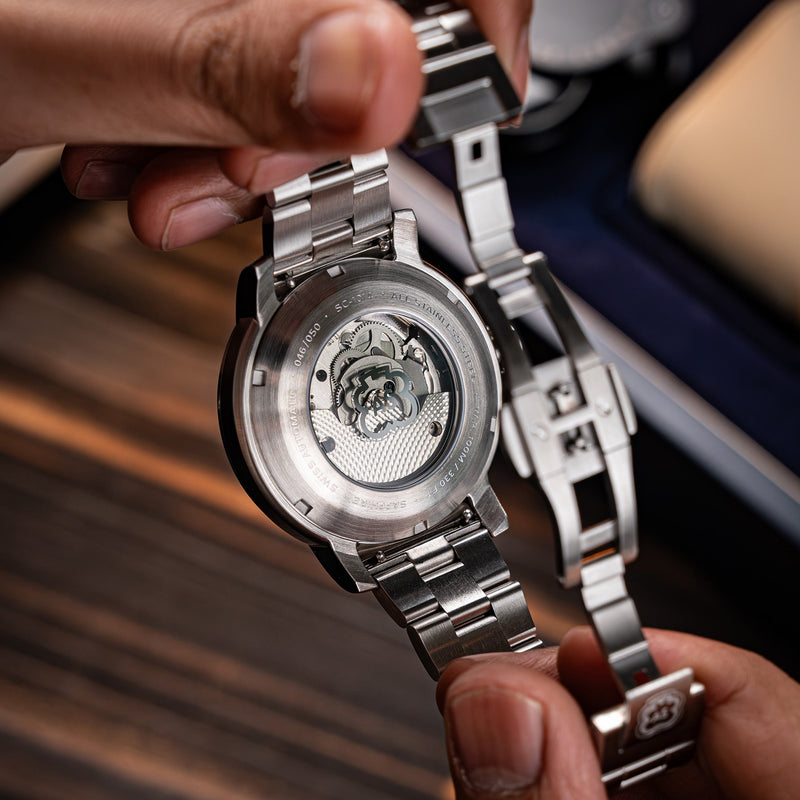 HEINRICH SWISS AUTOMATIC LIMITED EDITION LIMITED EDITION BLUE / STAINLESS STEEL | Blue Dial