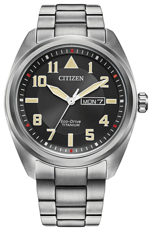 Garrison Black / Titanium | Black Dial