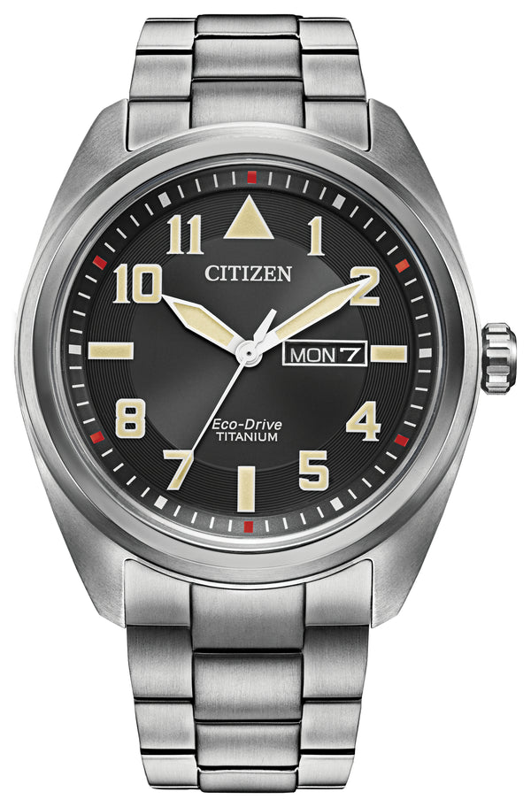Garrison Black / Titanium | Black Dial