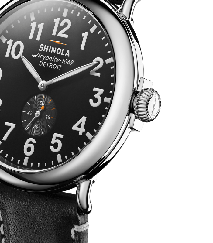 Runwell 47 black | Black Dial