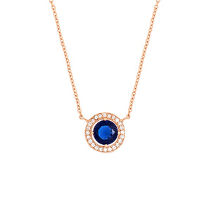 Juliet Pendant Necklace 18k Rose Gold