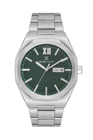 Octagon Waffle Silver / Green Dial Green Dial