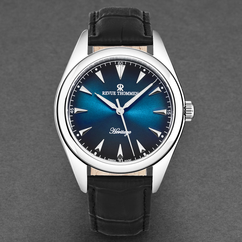 Heritage 21010.2535 / Blue | Blue Dial