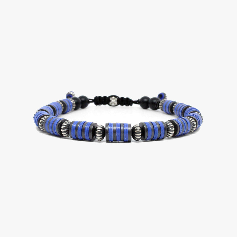 Large Vinyl, Gunmetal, Sterling, Blue  |  Dial