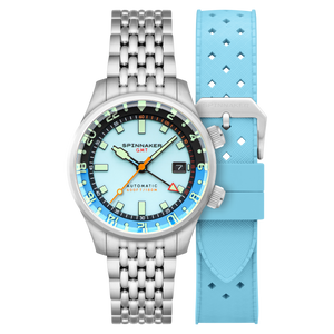 Bradner GMT Automatic Blue/Stainless Steel Blue Dial