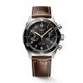 Spirit Flyback Black / Leather | Black Dial