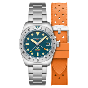 Croft 39 GMT Automatic Blue / Stainless Steel | Blue Dial
