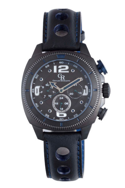 Pescara Black-Black Chrongoraph | Black Dial