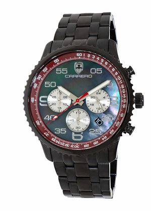Aureum-MB BLACK-BROWN / BLACK DIAL Black Dial