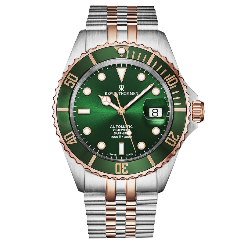 Diver 17571.2254 / Green | Green Dial