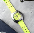 Amalfi Automatic Green / Green Silicone | Green Dial
