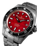 TITANIUM Deep Marine Explorer II Black Bezel | Red Dial