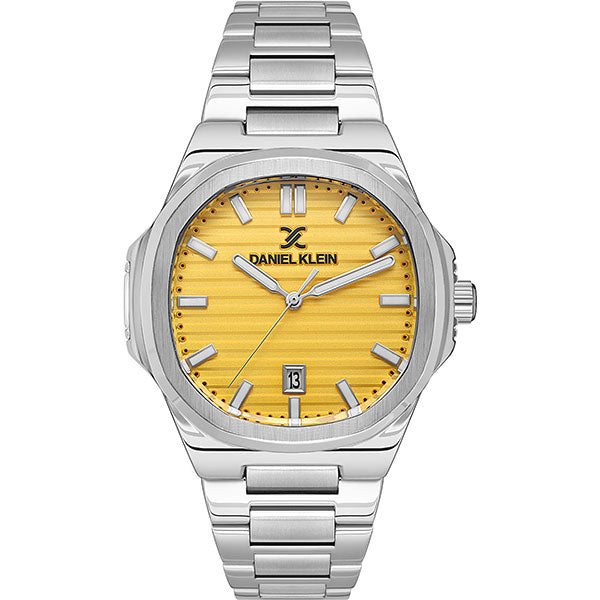 PPN - Date - DK13648 Silver / Yellow Dial | Yellow Dial