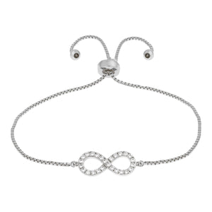 Kennedy Bolo Bracelet 18k White Gold