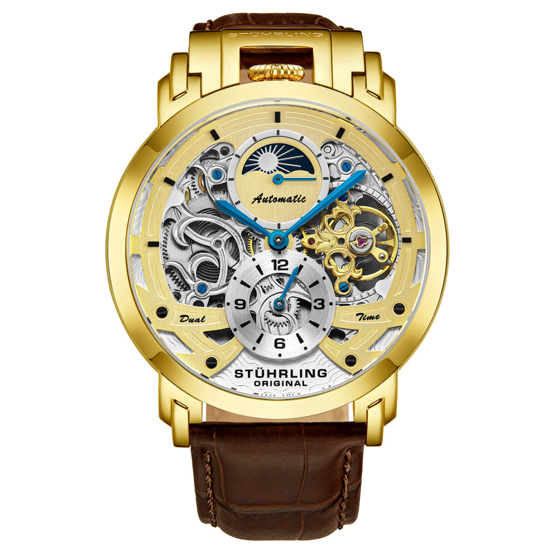 Legacy Brown/Gold - Leather | Gold Dial