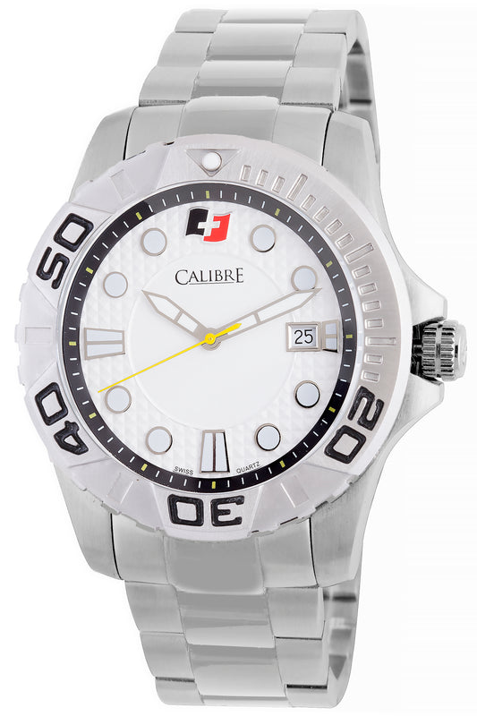 Akron White-Silver | White Dial