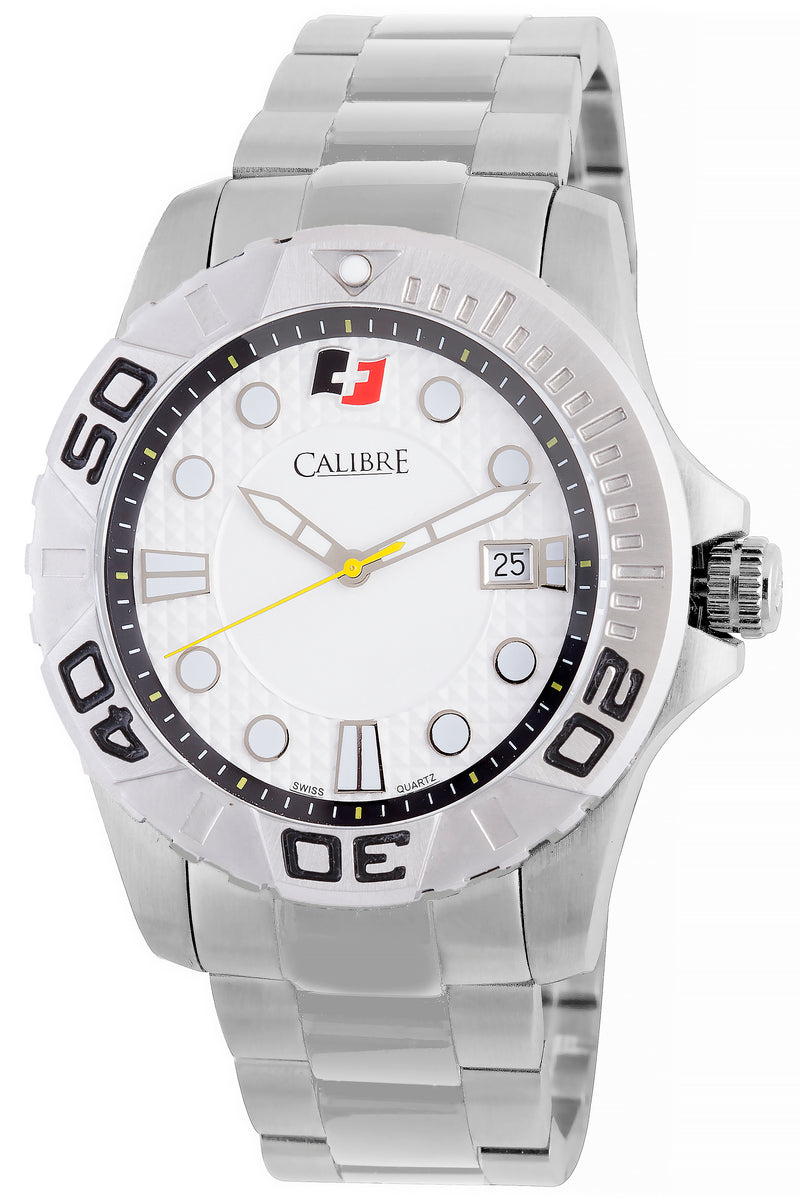 Akron White-Silver | White Dial