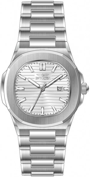 Speedway Chronograph Silver Dial / Silver Stainless Steel Bracelet
