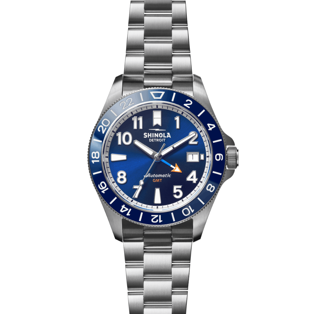 The Monster GMT Automatic 40mm Navy | Navy Dial