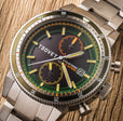 SLR FW42  Solar Powered Chronograph Green / Stainless Steel | Green Dial