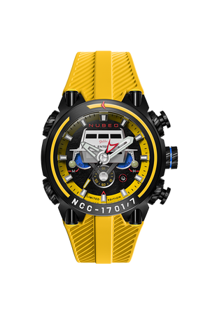 Deimos Chronograph Star Trek Galileo Limited Edition | Yellow Dial