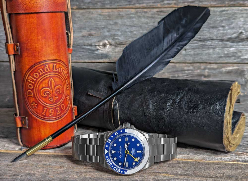 Deep Marine Explorer II Blue/White Bezel| Blue Dial