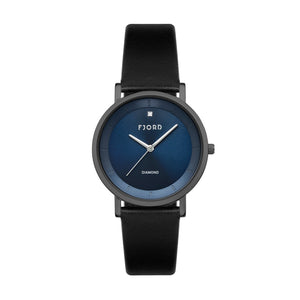 Jensen Blue / Leather | Blue Dial