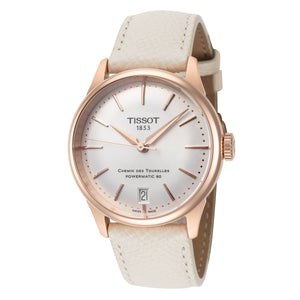 CHEMIN DES TOURELLES 34mm / Silver / Cream | Silver Dial