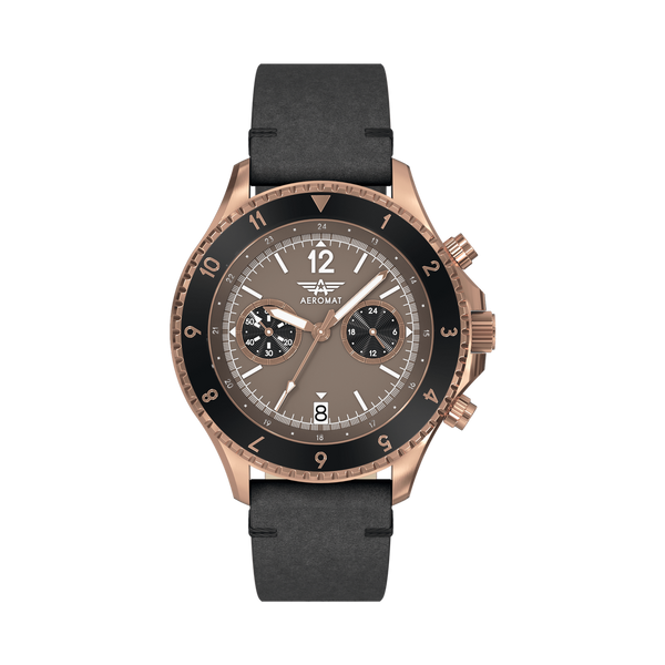 PNY Rose Gold Leather 42m Rose Gold - {Extended Ship Time} |  Dial