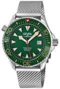 Hudson Yards Swiss Automatic SW200 - Date display Diver watch, Green Ceramic bezel, Green enamel dial with Old Radium Luminous | Green Dial