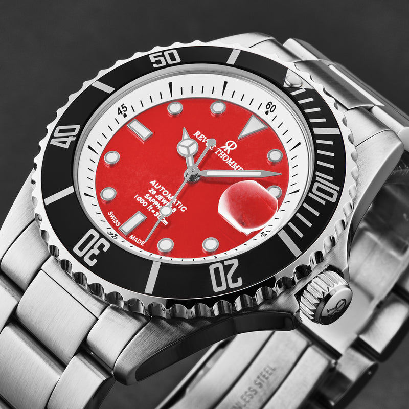 Diver 17571.2438 / Red | Red Dial