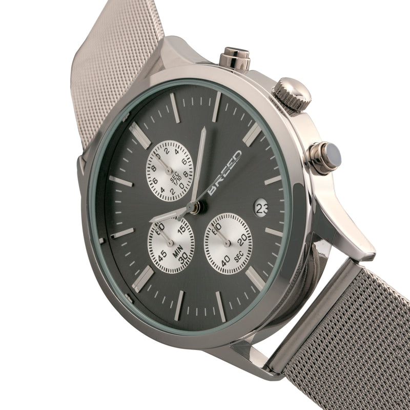 Espinosa Silver/Gunmetal | Gunmetal Dial