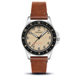 Bandiera Japan Quartz Cream / Leather | Cream Dial