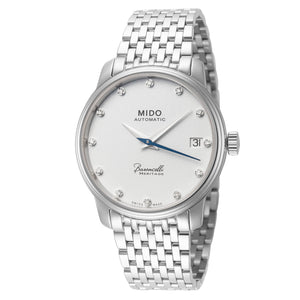 Baroncelli III 33mm / Silver / Silver | Silver Dial